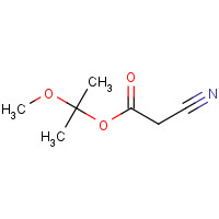 32804-79-8 2-METHOXYISOPROPYL CYANOACETATE chemical structure