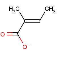 13201-46-2 TIGLIC ACID chemical structure