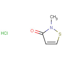26172-54-3 2-Methyl-4-isothiazolin-3-one hydrochloride chemical structure