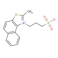 3176-77-0 2-METHYL-1-(3-SULFOPROPYL)NAPHTHO[1,2-D]THIAZOLIUM INNER SALT chemical structure