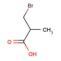 56970-78-6 3-BROMO-2-METHYLPROPIONIC ACID chemical structure
