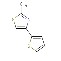 21036-67-9 2-METHYL-4-(2-THIENYL)-1,3-THIAZOLE chemical structure