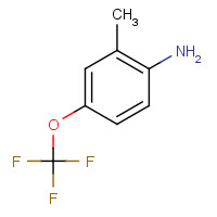 86256-59-9 2-METHYL-4-(TRIFLUOROMETHOXY)ANILINE chemical structure