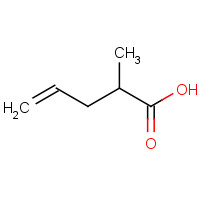 1575-74-2 2-METHYL-4-PENTENOIC ACID chemical structure