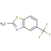 398-99-2 2-METHYL-5-(TRIFLUOROMETHYL)BENZOTHIAZOLE chemical structure