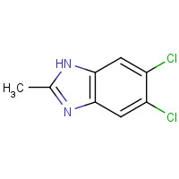 6478-79-1 5,6-DICHLORO-2-METHYLBENZIMIDAZOLE chemical structure