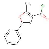175276-57-0 2-METHYL-5-PHENYLFURAN-3-CARBONYL CHLORIDE chemical structure