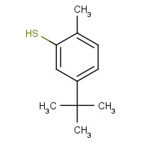 7340-90-1 5-TERT-BUTYL-2-METHYLTHIOPHENOL chemical structure
