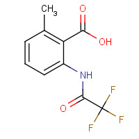 219865-79-9 2-METHYL-6-[(2,2,2-TRIFLUOROACETYL)AMINO]BENZOIC ACID chemical structure