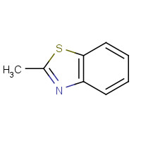 120-75-2 2-Methylbenzothiazole chemical structure