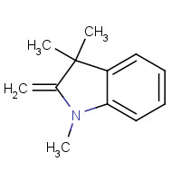 118-12-7 1,3,3-Trimethyl-2-methyleneindoline chemical structure