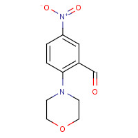 30742-62-2 2-MORPHOLINO-5-NITROBENZALDEHYDE chemical structure