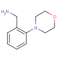 204078-48-8 2-MORPHOLINOBENZYLAMINE chemical structure