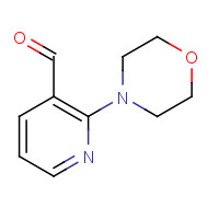 465514-09-4 2-MORPHOLINONICOTINALDEHYDE chemical structure