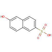 15883-56-4 sodium 6-hydroxynaphthalene-2-sulphonate chemical structure