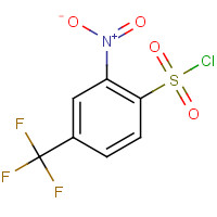 837-95-6 2-NITRO-4-(TRIFLUOROMETHYL)BENZENESULFONYL CHLORIDE chemical structure