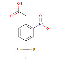 1735-91-7 2-NITRO-4-(TRIFLUOROMETHYL)PHENYLACETIC ACID chemical structure