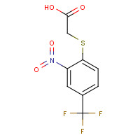 728-56-3 2-NITRO-4-(TRIFLUOROMETHYL)PHENYLTHIOGLYCOLIC ACID chemical structure