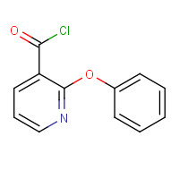 51362-49-3 2-PHENOXYPYRIDINE-3-CARBONYL CHLORIDE chemical structure