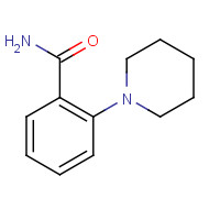 3430-40-8 2-PIPERIDINOBENZAMIDE chemical structure
