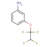 831-75-4 3-(1,1,2,2-TETRAFLUOROETHOXY)ANILINE chemical structure
