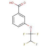70126-48-6 3-(1,1,2,2-TETRAFLUOROETHOXY)BENZOIC ACID chemical structure