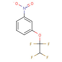 1644-21-9 1-NITRO-3-(1,1,2,2-TETRAFLUOROETHOXY)BENZENE chemical structure
