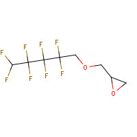 19932-27-5 3-(1H,1H,5H-OCTAFLUOROPENTYLOXY)-1,2-EPOXYPROPANE chemical structure