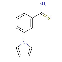 175276-79-6 3-(1H-PYRROL-1-YL)BENZENE-1-CARBOTHIOAMIDE chemical structure