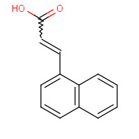 13026-12-5 3-(1-Naphthyl)acrylic acid chemical structure