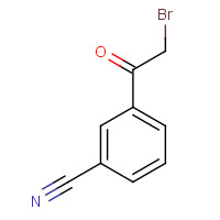 50916-55-7 3-(2-Bromoacetyl)benzonitrile chemical structure