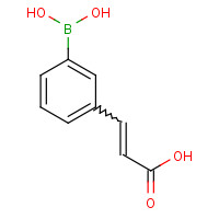 216144-91-1 3-(2-CARBOXYVINYL)BENZENEBORONIC ACID chemical structure