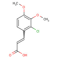 99854-17-8 2-CHLORO-3,4-DIMETHOXYCINNAMIC ACID chemical structure