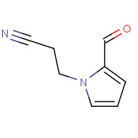 43036-05-1 3-(2-FORMYL-1H-PYRROL-1-YL)PROPANENITRILE chemical structure