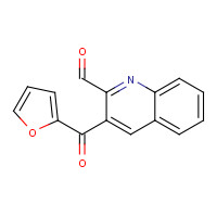 126769-01-5 3-(2-FUROYL)QUINOLINE-2-CARBOXALDEHYDE chemical structure