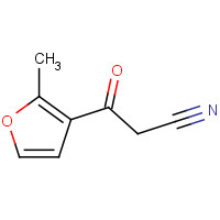 158386-97-1 3-(2-METHYL-3-FURYL)-3-OXOPROPANENITRILE chemical structure