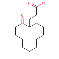 22575-75-3 3-(2-OXOCYCLODODECYL)PROPANOIC ACID chemical structure