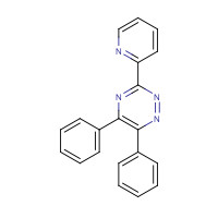 1046-56-6 3-(2-PYRIDYL)-5,6-DIPHENYL-1,2,4-TRIAZINE chemical structure