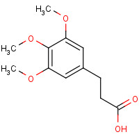 25173-72-2 3-(3,4,5-TRIMETHOXYPHENYL)PROPIONIC ACID chemical structure
