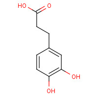 1078-61-1 3-(3,4-DIHYDROXYPHENYL)PROPIONIC ACID chemical structure