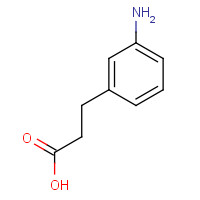 1664-54-6 3-(3-AMINOPHENYL)PROPIONIC ACID chemical structure