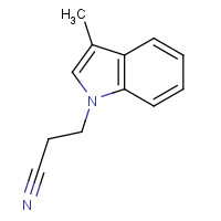 4414-81-7 3-(3-METHYL-1H-INDOL-1-YL)PROPANENITRILE chemical structure