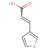 1195-52-4 3-(3-THIENYL)ACRYLIC ACID chemical structure