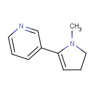 525-74-6 3-(4,5-DIHYDRO-1-METHYL-1H-PYRROL-2-YL)PYRIDINE chemical structure