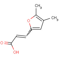 129800-02-8 3-(4,5-DIMETHYL-2-FURANYL)ACRYLIC ACID chemical structure