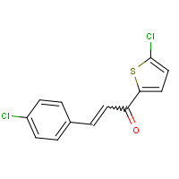 96583-49-2 3-(4-CHLOROPHENYL)-1-(5-CHLORO-2-THIENYL)PROP-2-EN-1-ONE chemical structure
