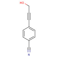 80151-16-2 4-(3-HYDROXY-PROP-1-YNYL)-BENZONITRILE chemical structure