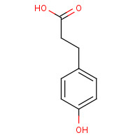 501-97-3 3-(4-Hydroxyphenyl)propionic acid chemical structure