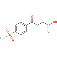 7028-79-7 3-(4-METHANESULFONYLBENZOYL)PROPIONIC ACID chemical structure