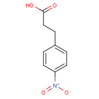 10572-16-4 3-(4-NITROPHENYL)PROPANOIC ACID chemical structure